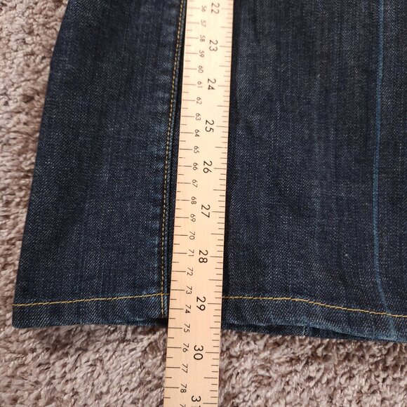 David Kahn Blue Jeans Womens Size 14 Bootcut Stretchy Cotton Polyurethane Casual - Picture 6 of 16